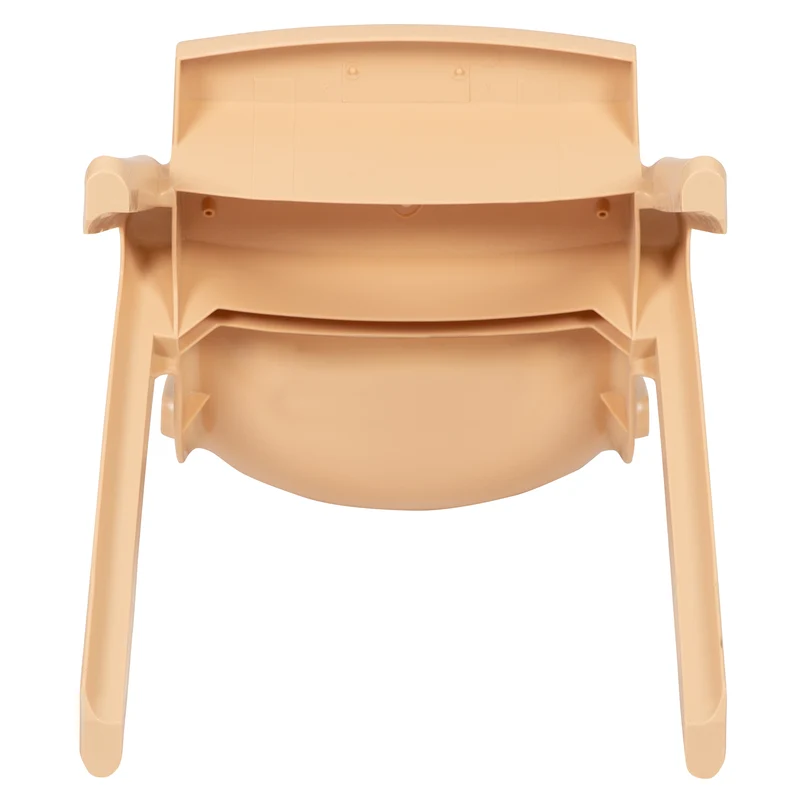 2 Pack Plastic Stackable School Chair with 10.5"H Seat, Preschool Chair