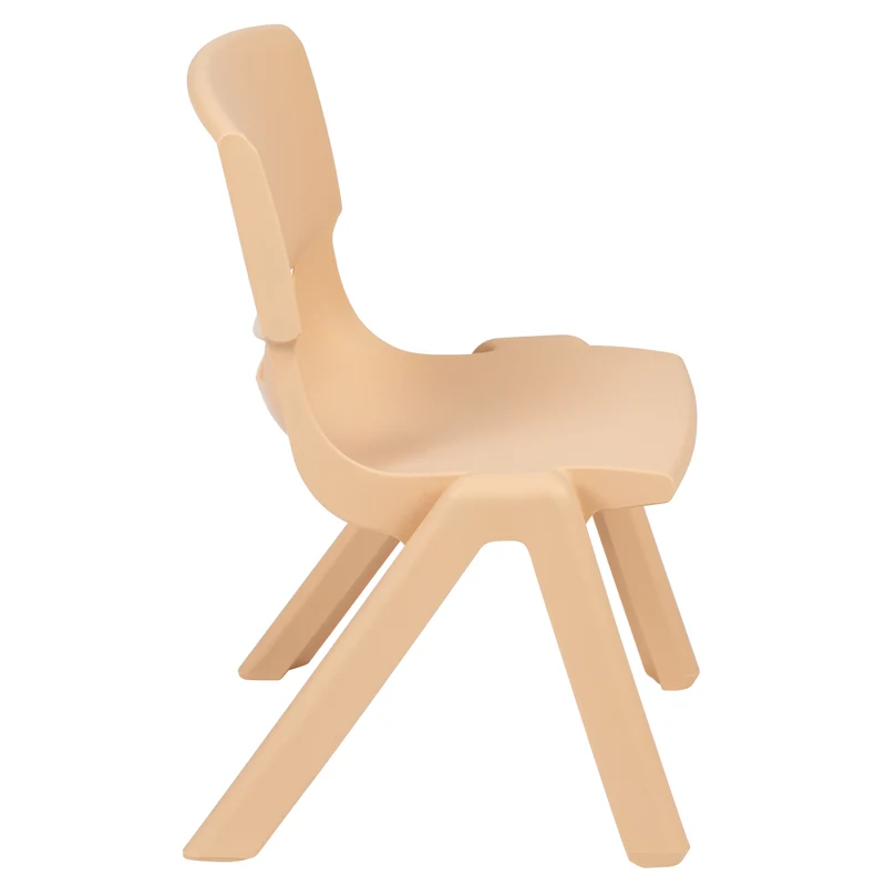 2 Pack Plastic Stackable School Chair with 10.5"H Seat, Preschool Chair