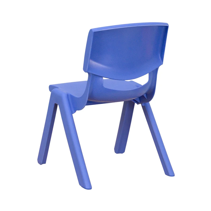 2 Pack Plastic Stackable School Chair with 10.5"H Seat, Preschool Chair