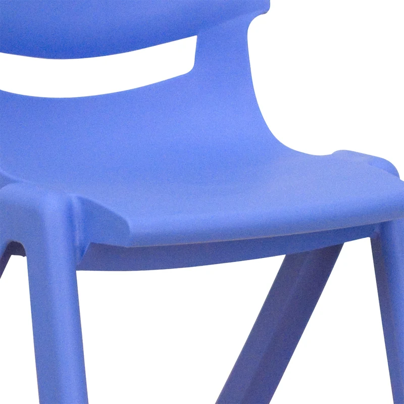4 Pack Plastic Stack School Chair with 12" Seat Height - Kids Chair