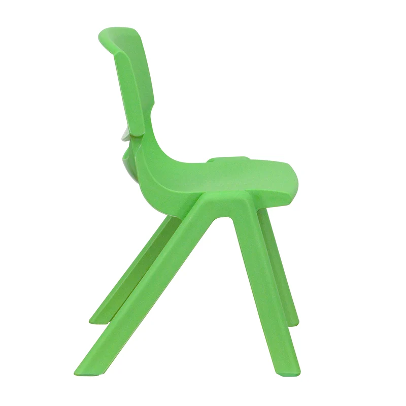 4 Pack Plastic Stack School Chair with 12" Seat Height - Kids Chair