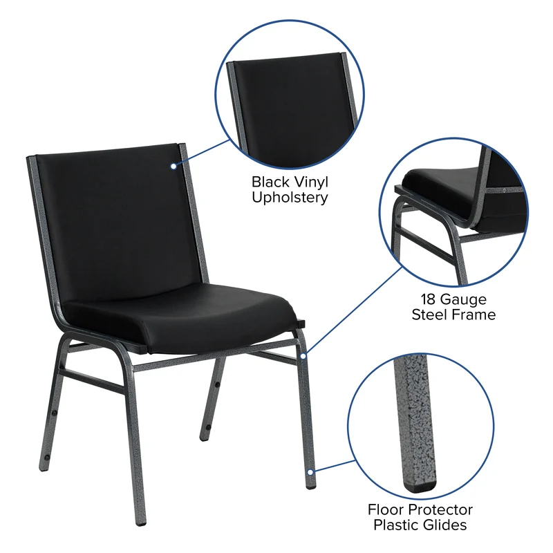 Heavy Duty Reception/Guest Stack Chair
