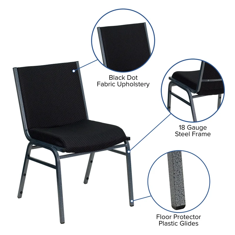 Heavy Duty Reception/Guest Stack Chair