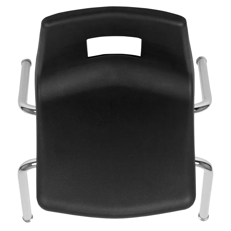 4-pack Student Stack School Chair - 16-inch