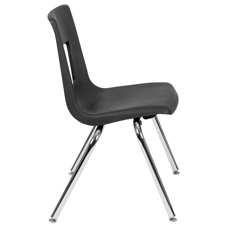 4-pack Student Stack School Chair - 16-inch