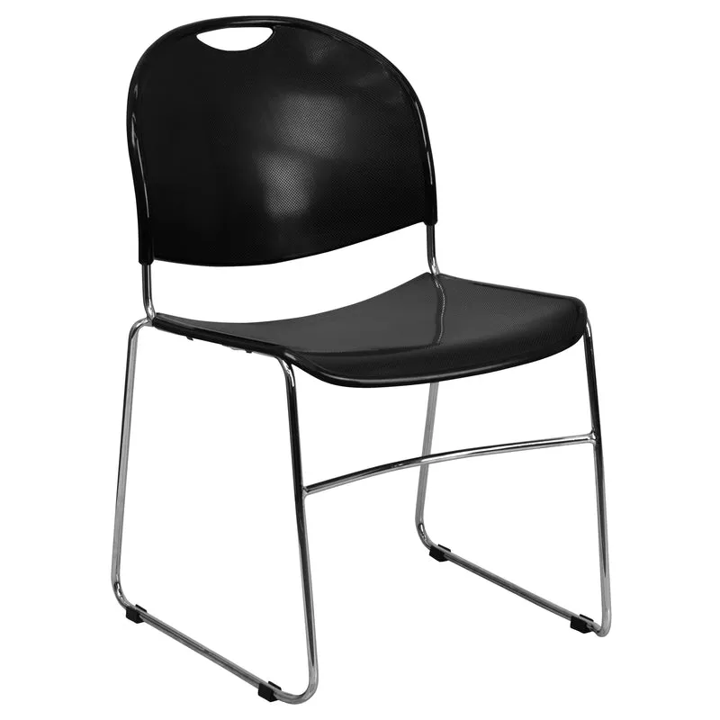 Ultra-Compact School Stack Chair - Office Guest Chair/Student Chair