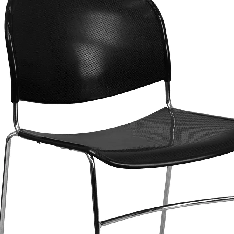 Ultra-Compact School Stack Chair - Office Guest Chair/Student Chair