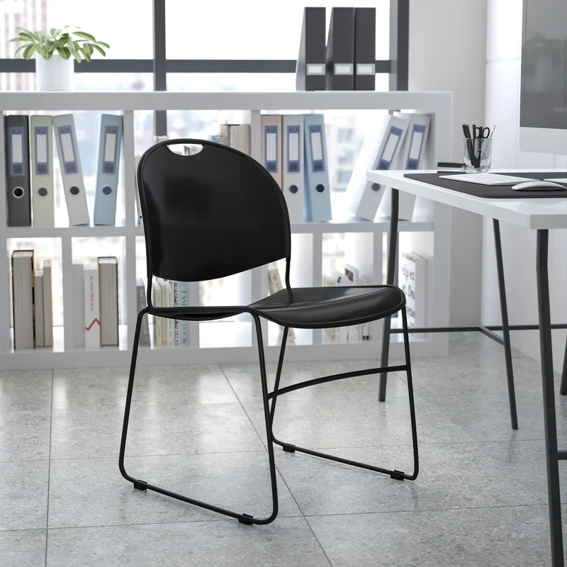 Ultra-Compact School Stack Chair - Office Guest Chair/Student Chair