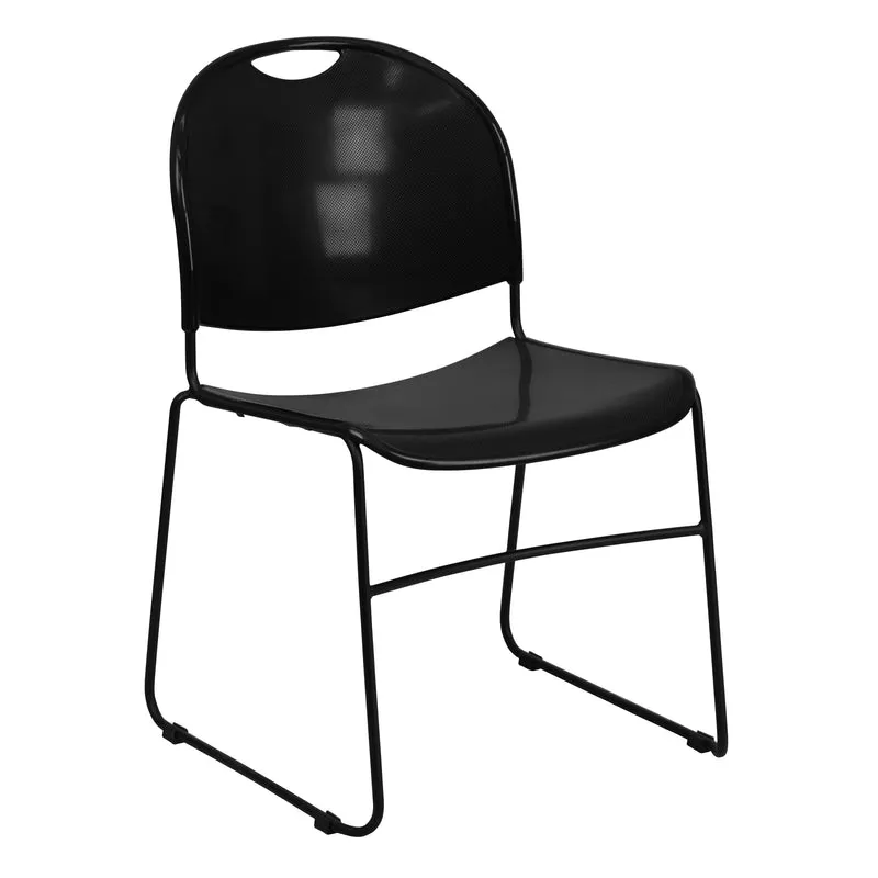 Ultra-Compact School Stack Chair - Office Guest Chair/Student Chair