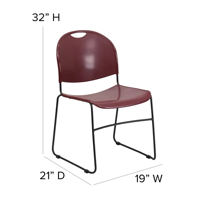 Ultra-Compact School Stack Chair - Office Guest Chair/Student Chair