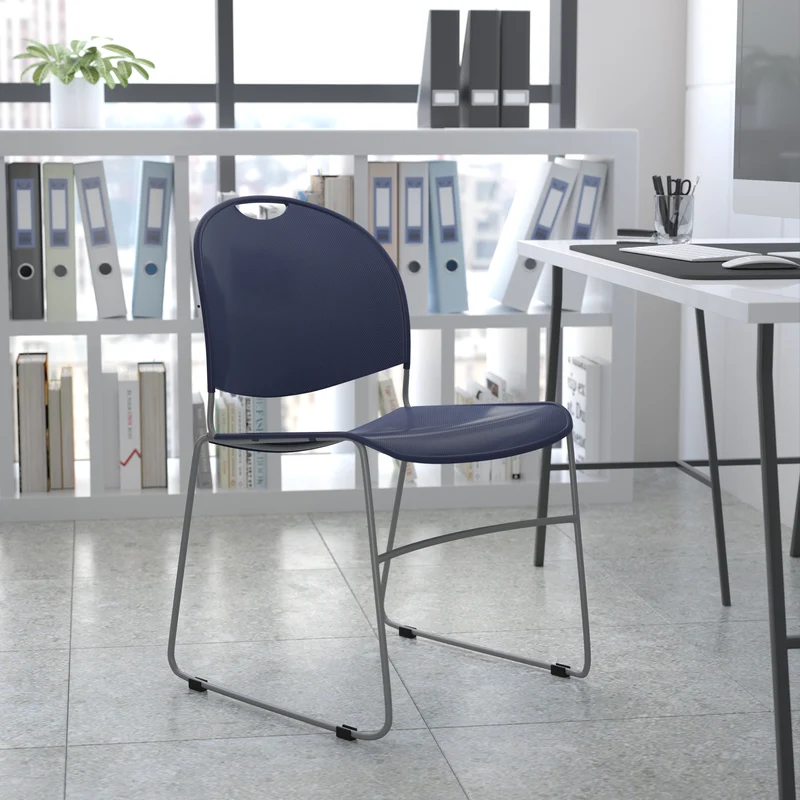 Ultra-Compact School Stack Chair - Office Guest Chair/Student Chair