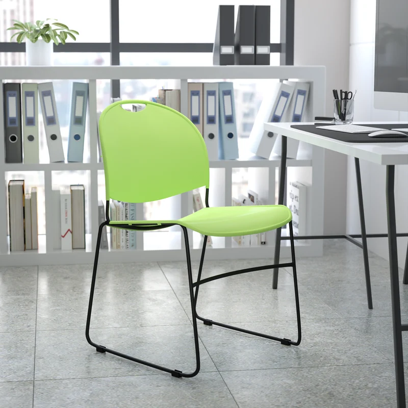 Ultra-Compact School Stack Chair - Office Guest Chair/Student Chair