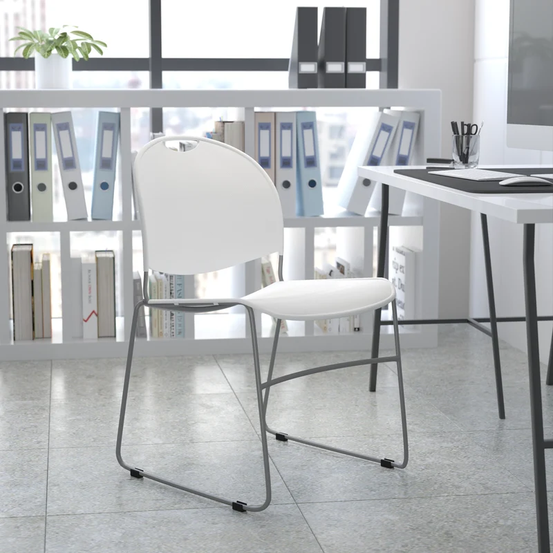 Ultra-Compact School Stack Chair - Office Guest Chair/Student Chair
