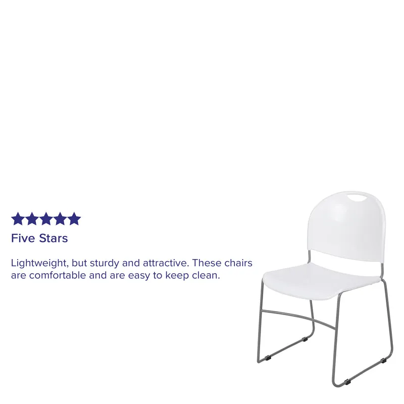 Ultra-Compact School Stack Chair - Office Guest Chair/Student Chair