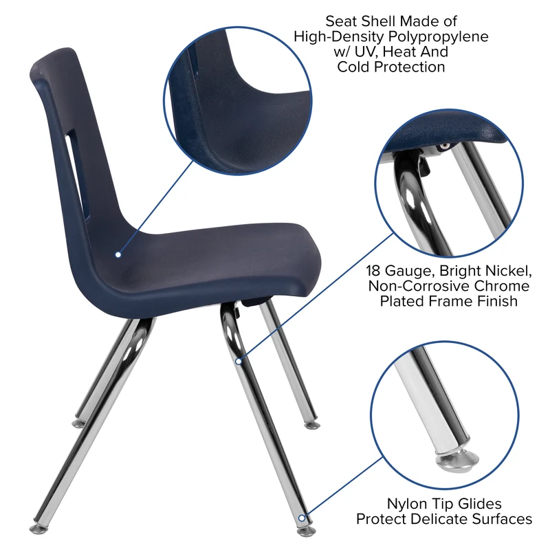 Student Stack School Chair - 16-inch