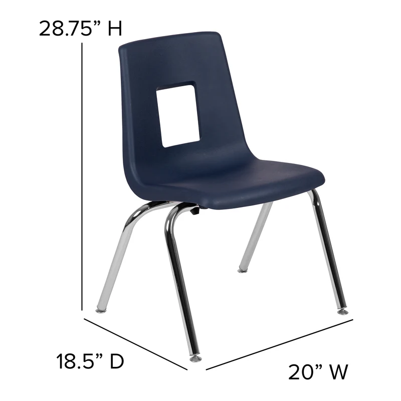 Student Stack School Chair - 16-inch