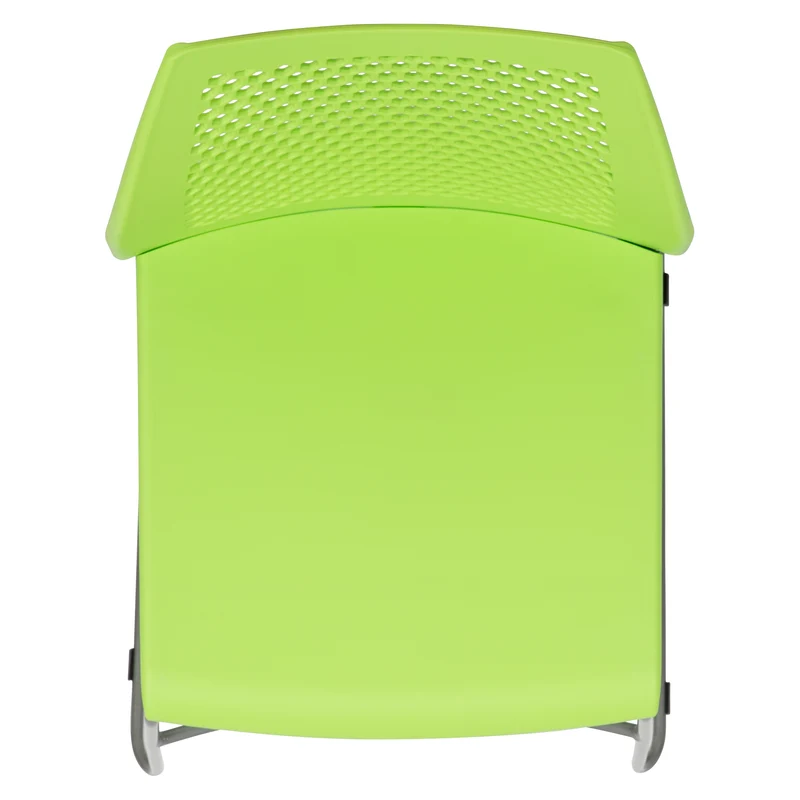 Home and Office Sled Base Stack Chair with Air-Vent Back - Guest Chair