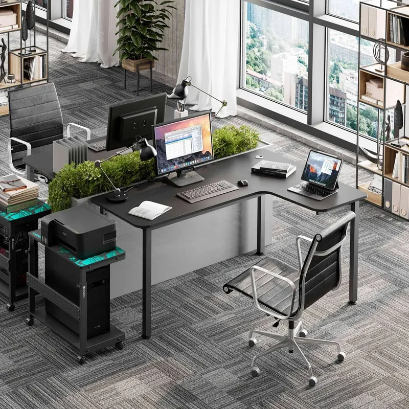 L-Shaped Office Desk (60"x23")