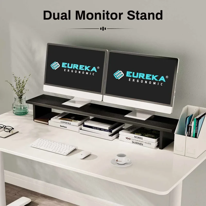 Carbon Fiber Dual Monitor Stand