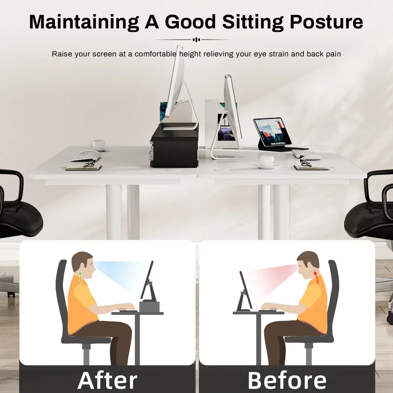 Carbon Fiber Dual Monitor Stand