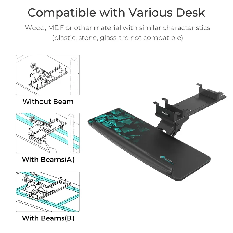 Adjustable Keyboard Tray