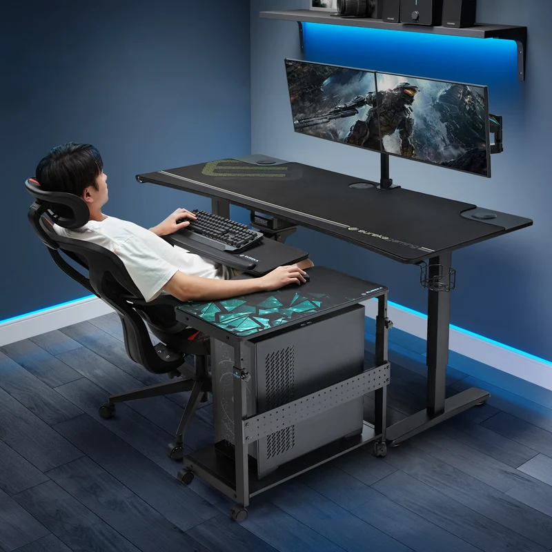 Mobile Height Adjustable CPU Cart