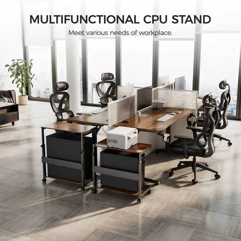 Mobile Height Adjustable CPU Cart