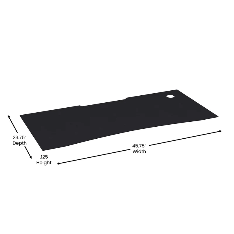 Tyr Mega Size PC Gaming Mouse Pad with Micro Weave Cloth Surface, Anti-Slip Rubber Backing and Cable Management