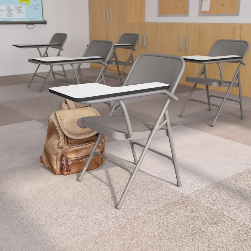 Premium Steel Folding Chair with Left Handed Tablet Arm - Event Chair