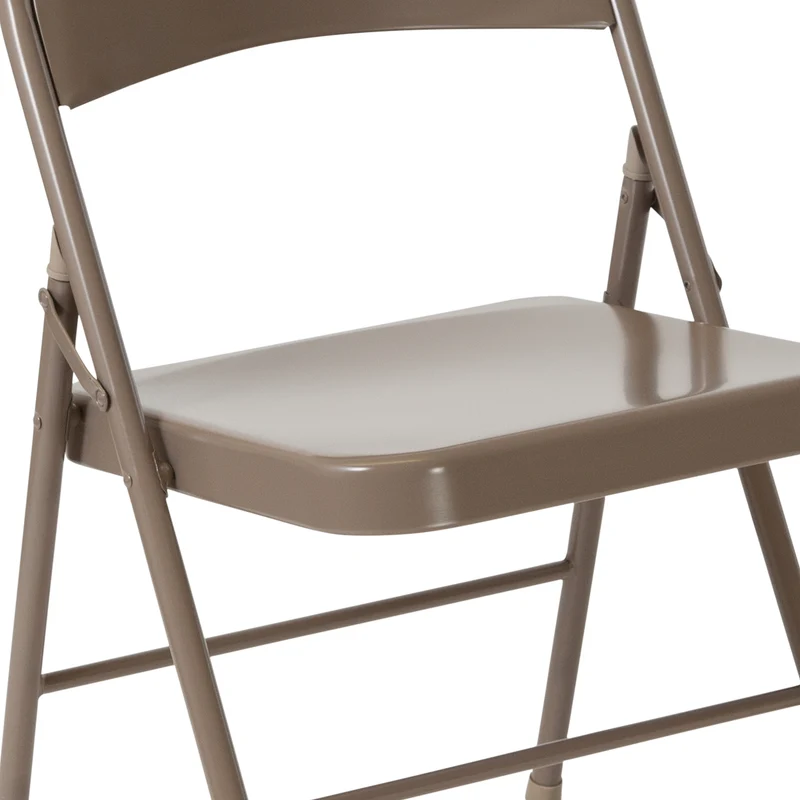 4 Pack Double Braced Commercial Party Events Steel Metal Folding Chair