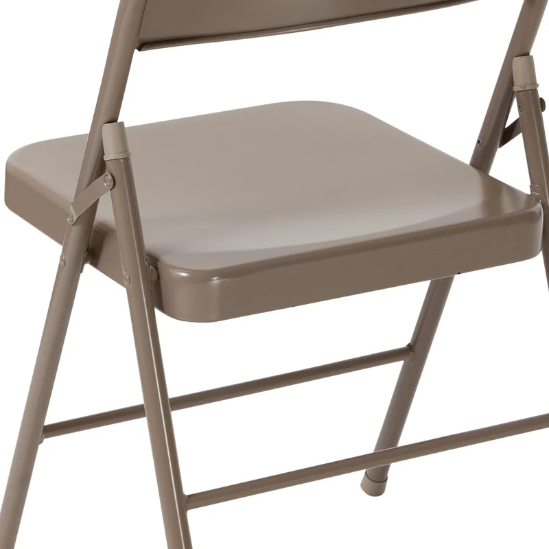 4 Pack Double Braced Commercial Party Events Steel Metal Folding Chair