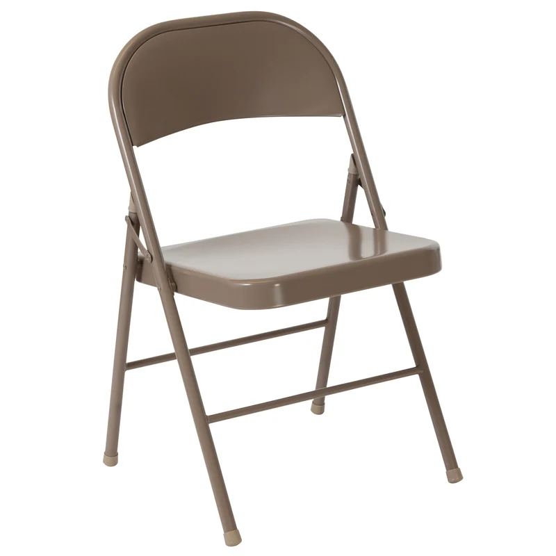 4 Pack Double Braced Commercial Party Events Steel Metal Folding Chair