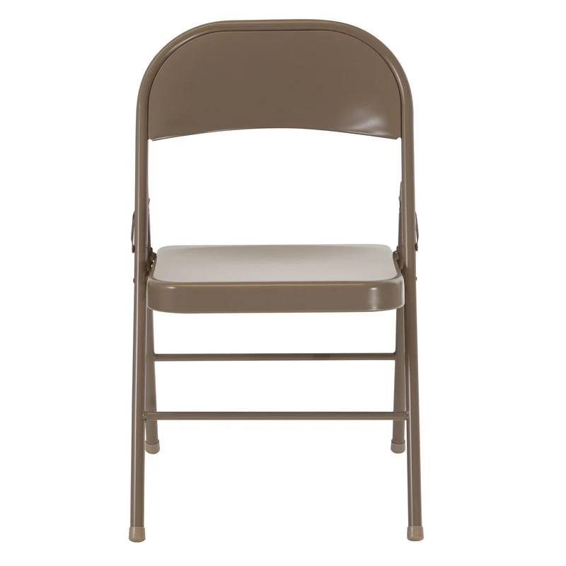 4 Pack Double Braced Commercial Party Events Steel Metal Folding Chair