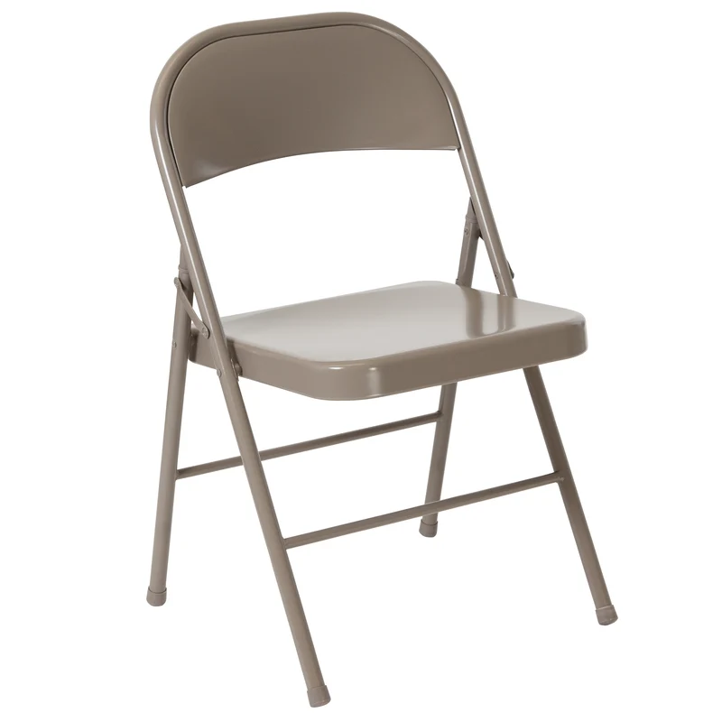 4 Pack Double Braced Commercial Party Events Steel Metal Folding Chair