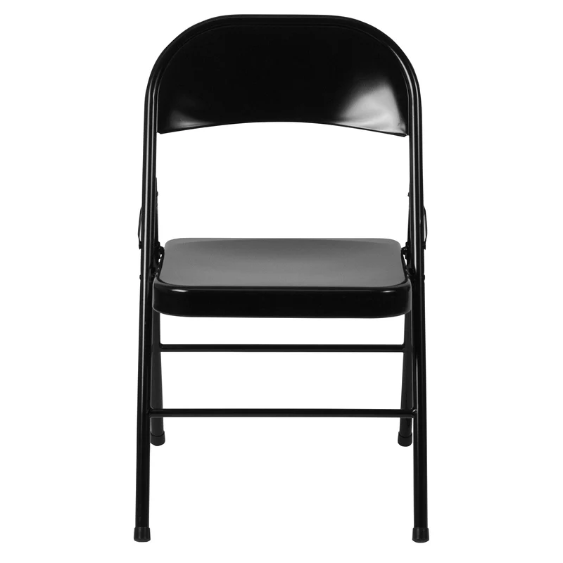 4 Pack Double Braced Commercial Party Events Steel Metal Folding Chair