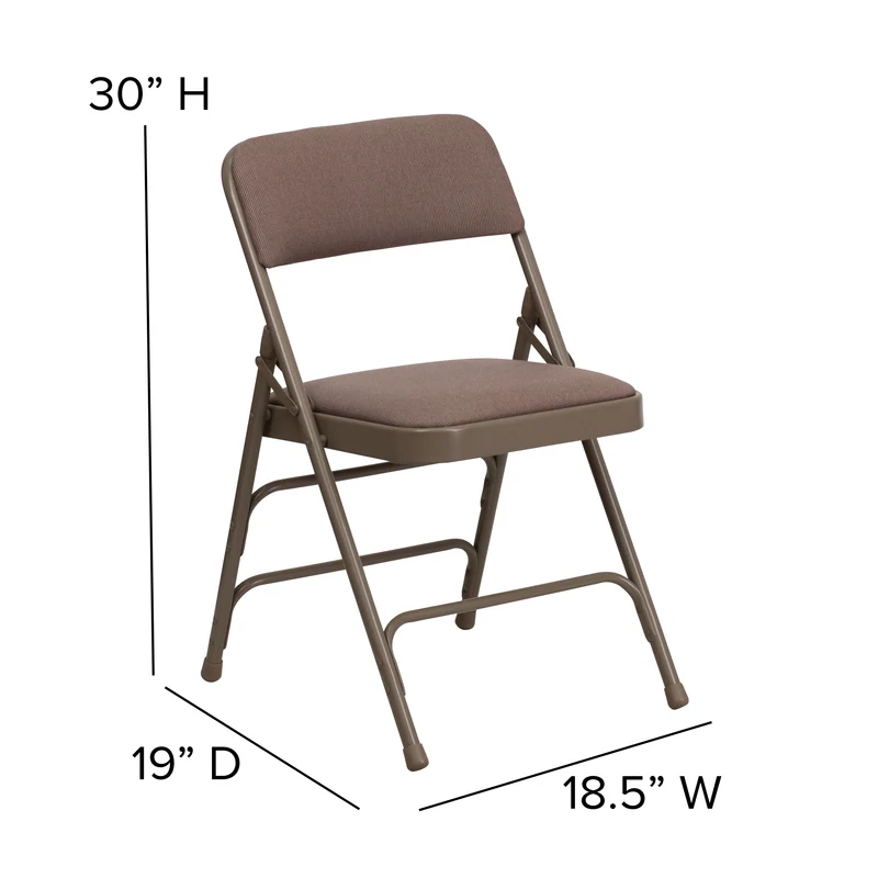 4 Pack Home & Office Portable Party Events Padded Metal Folding Chair