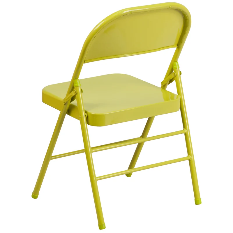 4 Pack Colorful Metal Folding Chair Teen and Event Seating