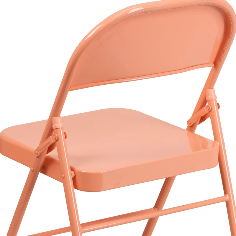 4 Pack Colorful Metal Folding Chair Teen and Event Seating