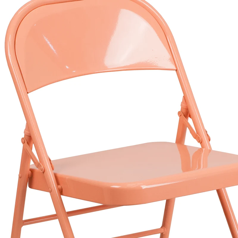 4 Pack Colorful Metal Folding Chair Teen and Event Seating
