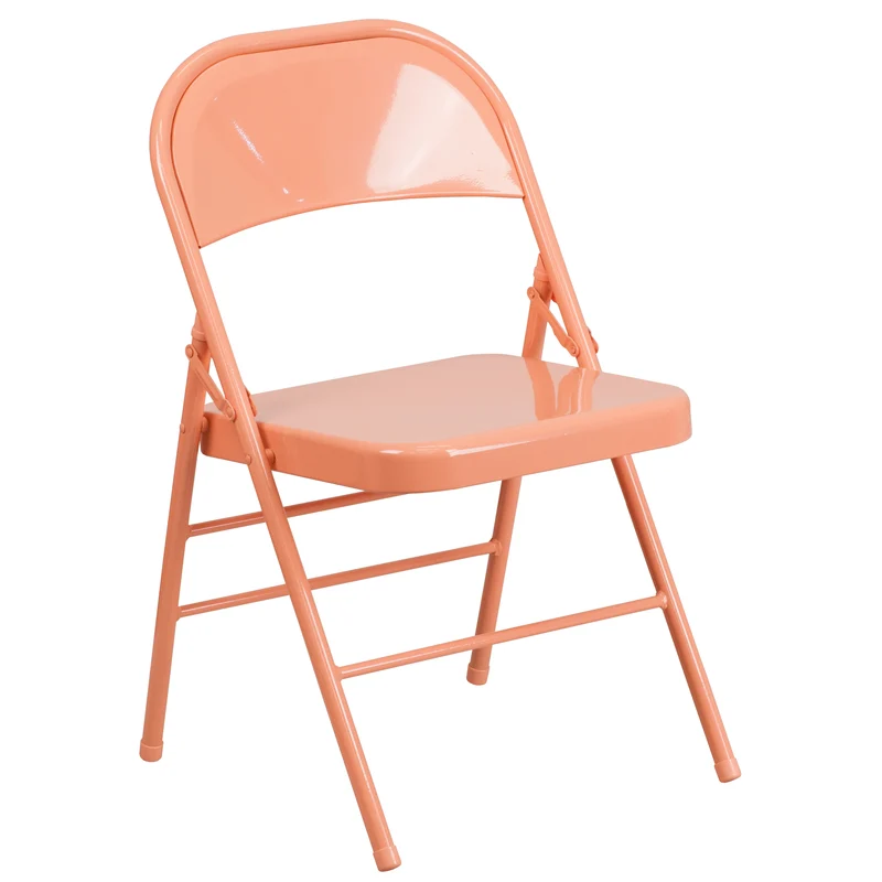 4 Pack Colorful Metal Folding Chair Teen and Event Seating