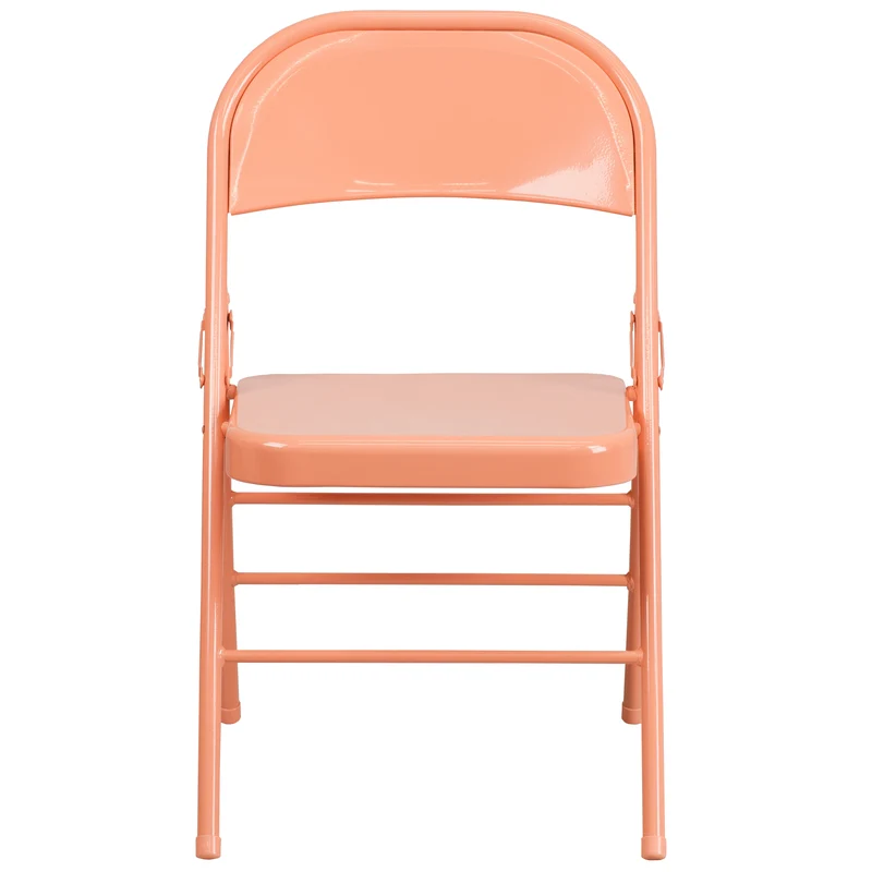 4 Pack Colorful Metal Folding Chair Teen and Event Seating