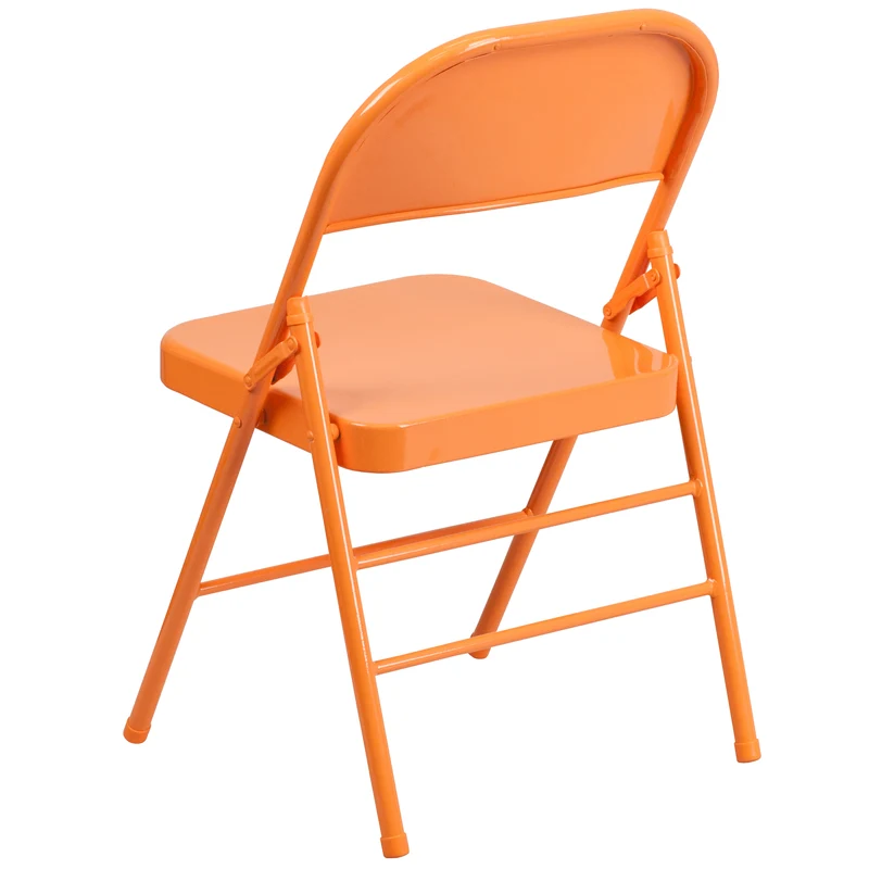 4 Pack Colorful Metal Folding Chair Teen and Event Seating
