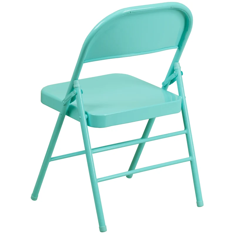 4 Pack Colorful Metal Folding Chair Teen and Event Seating
