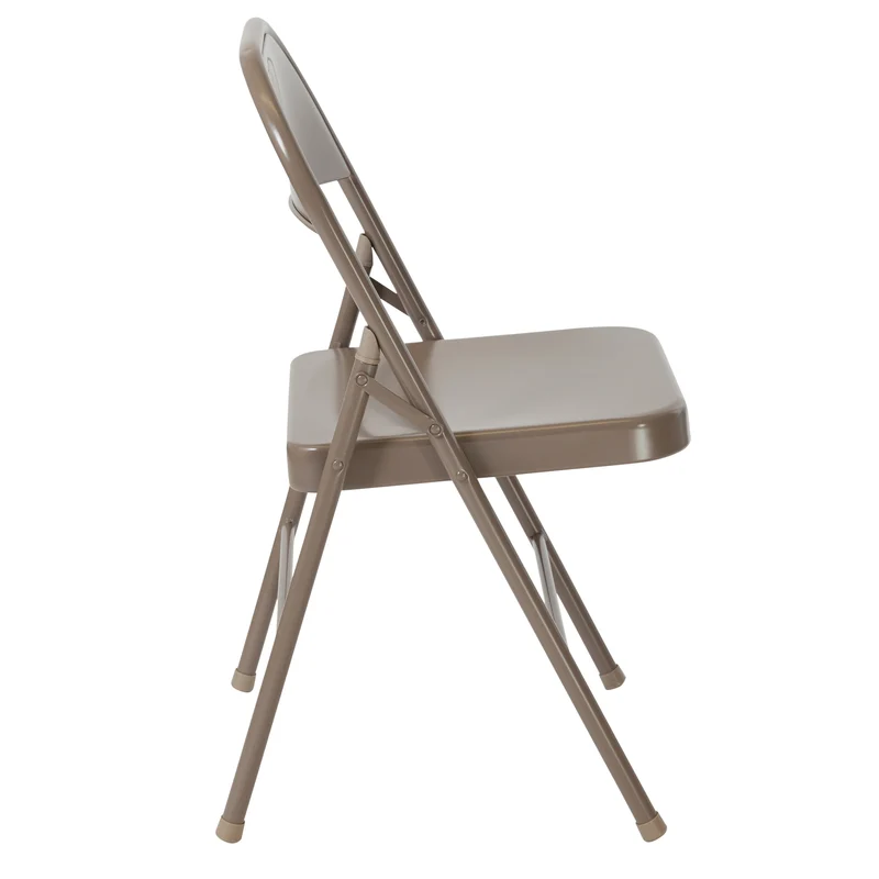 2 Pack Home & Office Double Braced Party Events Steel Metal Folding Chair