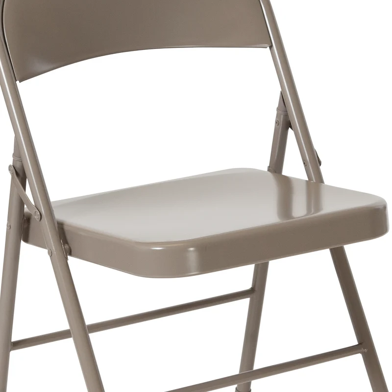 2 Pack Home & Office Double Braced Party Events Steel Metal Folding Chair