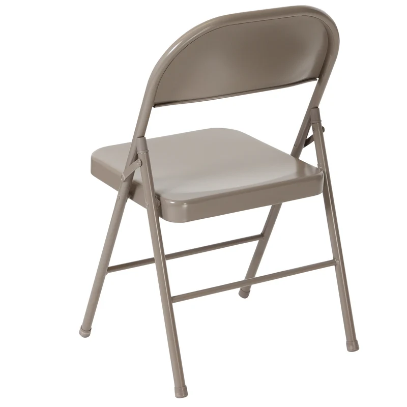 2 Pack Home & Office Double Braced Party Events Steel Metal Folding Chair