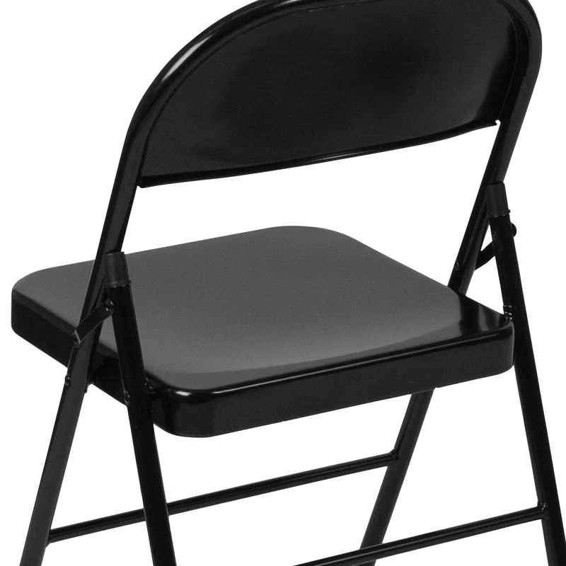2 Pack Home & Office Double Braced Party Events Steel Metal Folding Chair