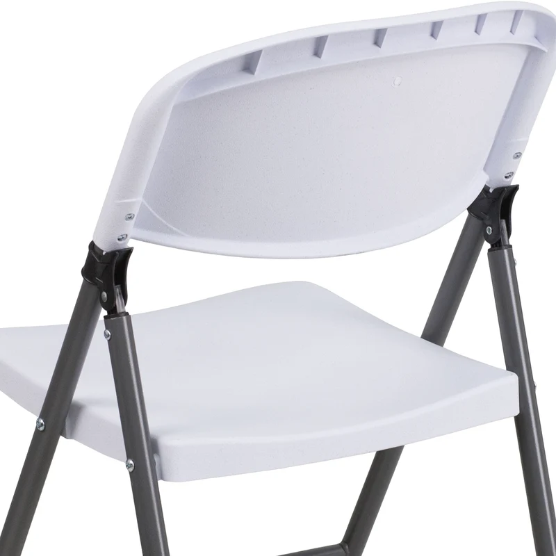 2 Pack Home & Office 330 lb. Capacity Foldable Plastic Chair