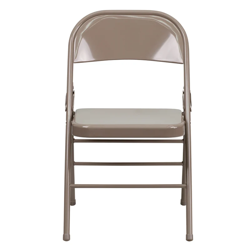 2 Pack Home & Office Portable Party Events Steel Metal Folding Chair