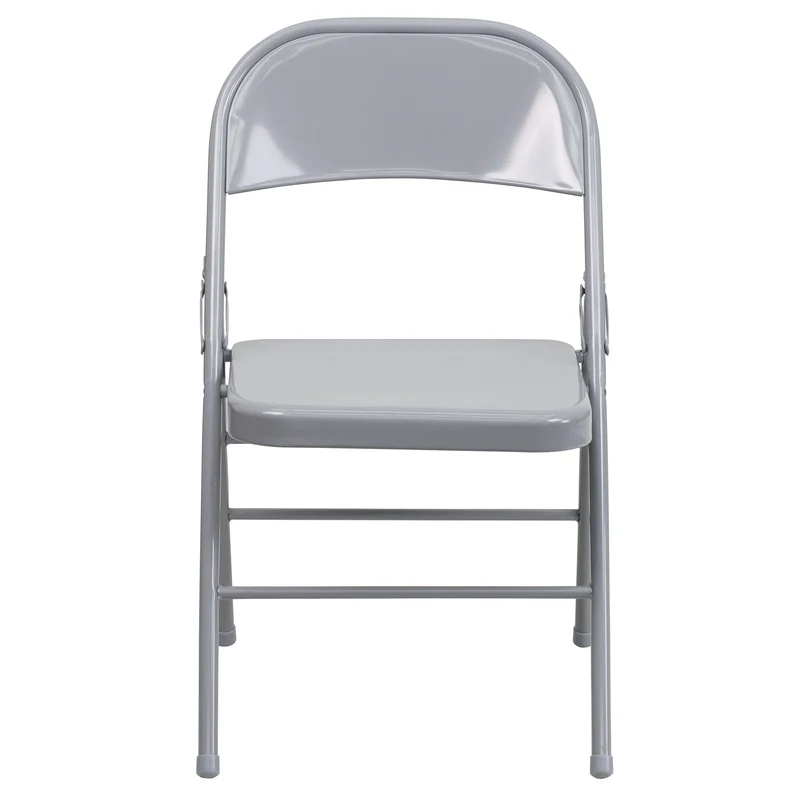 2 Pack Home & Office Portable Party Events Steel Metal Folding Chair